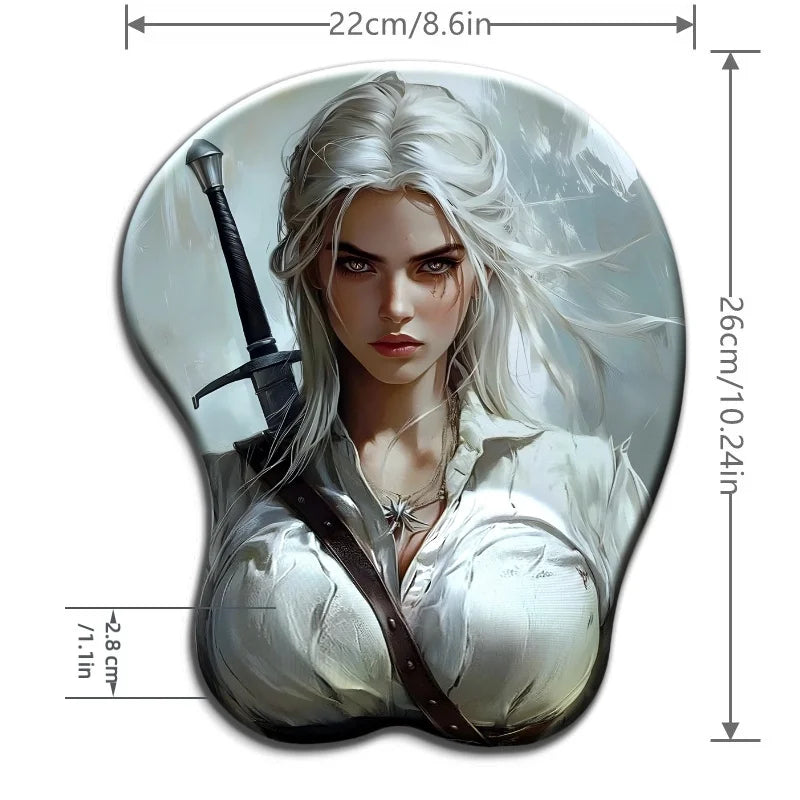 Vampire Hunter Girl Boob Pad