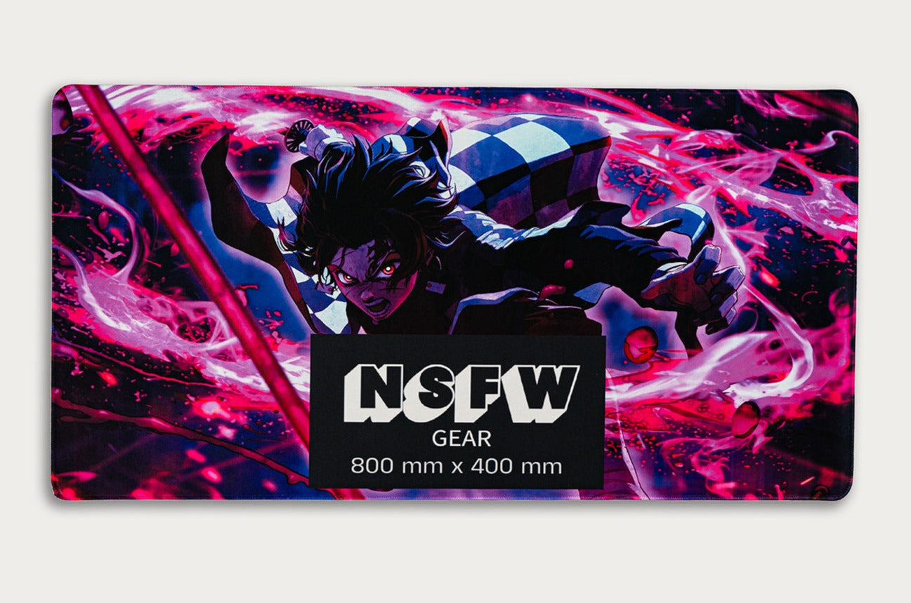 800x400 mouse pad top view