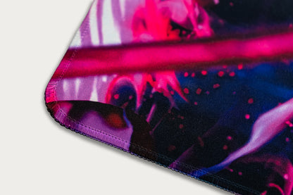 Custom mouse pad close up picture