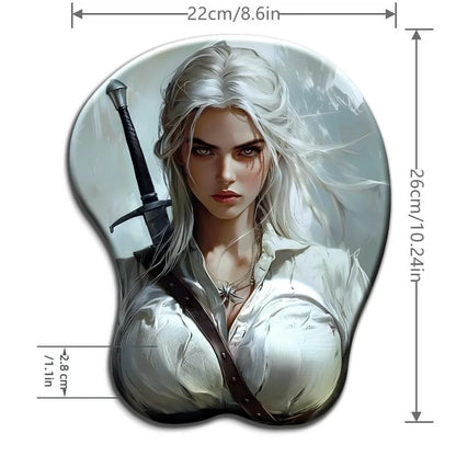 Vampire Hunter Girl Boob Pad