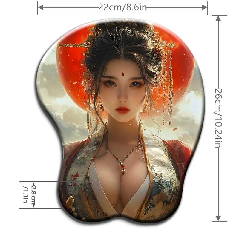 Tang Dynasty Boob Mouse Pad