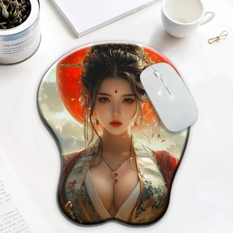 Tang Dynasty Boob Mouse Pad
